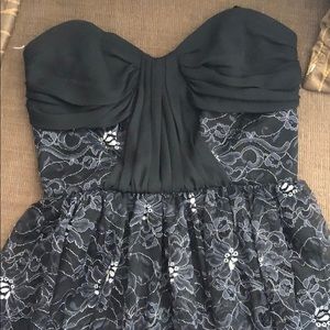 Erin fetherston black cocktail dress